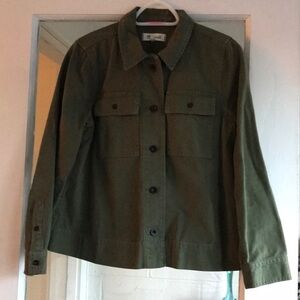 Madewell Northward Cropped Army Jacket